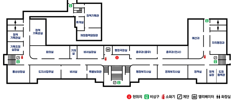 본관(금강관)-2층 안내